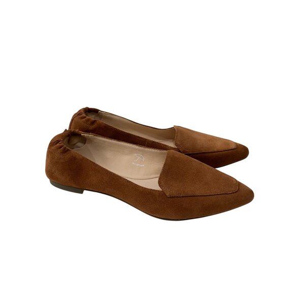 Hush Puppies Womens Brown Suede Slip On Pointed Toe Flats Shoes Size 9.5M NEW - Picture 12 of 16